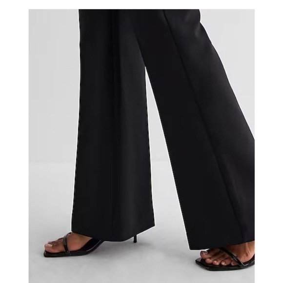 Express Editor Mid Rise Wide Leg Pant 0R - Picture 6 of 6